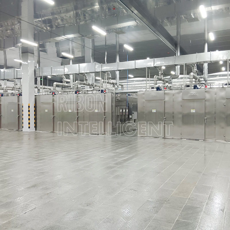 Chambre de fumée de flux d'air horizontal