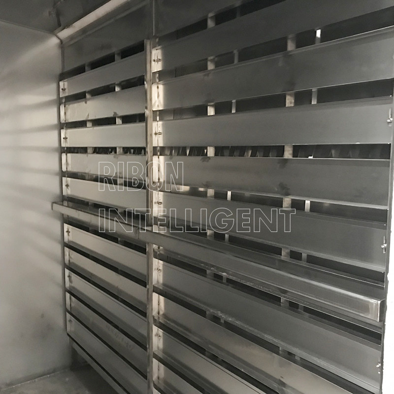 Chambre de fumée de flux d'air horizontal